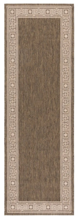 Safavieh Courtyard 2'-3" x 6'-7" Rug in Dark Beig / Beige