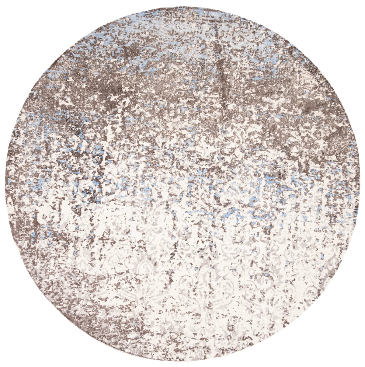 Safavieh Expression 6'-0" x 6'-0" Rug in Ivory / Grey