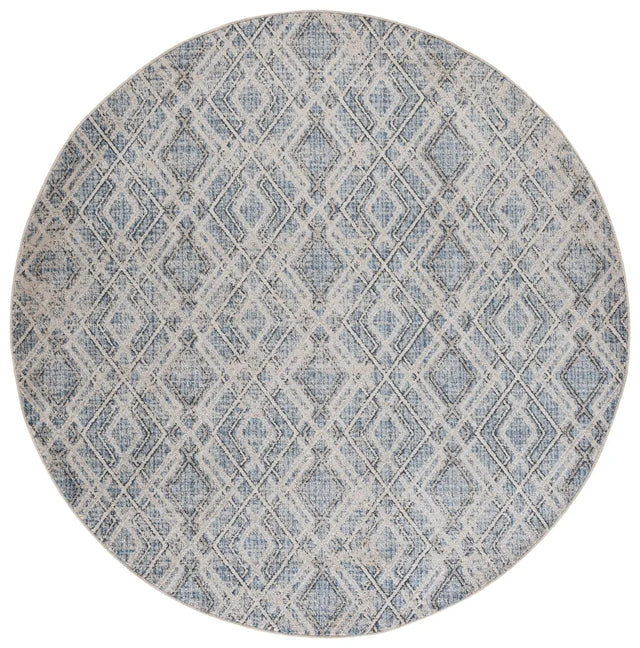 Safavieh Grove 6'-7" x 6'-7" Rug in Blue / Ivory