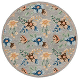 Safavieh Blossom 6'-0" x 6'-0" Rug in Grey / Blue