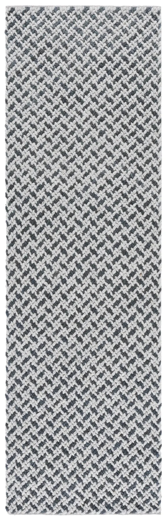 Safavieh Natural Fiber Couture 2'-3" x 8'-0" Rug in Teal / Grey