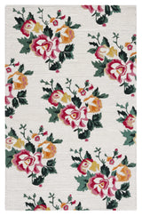 Safavieh Jardin 4'-0" x 6'-0" Rug in Ivory / Red