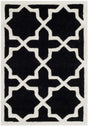 Safavieh Chatham 2'-0" x 3'-0" Rug in Black / Ivory