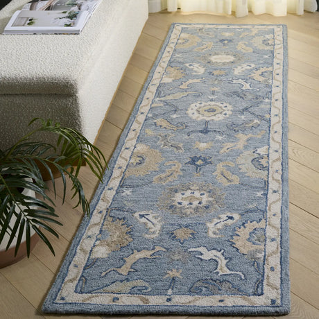Safavieh Metro 2'-3" x 8'-0" Rug in Blue / Ivory