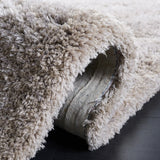 Safavieh Express Shag 4'-0" x 6'-0" Rug in Silver