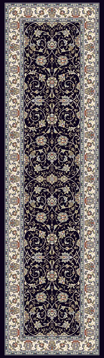 Dynamic Rugs Ancient Garden 57120 Blue / Ivory Rugs - Runner