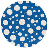 Safavieh Cambridge 6'-0" x 6'-0" Rug in Blue / Ivory