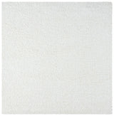 Safavieh Primo Shag 6'-7" x 6'-7" Rug in Ivory