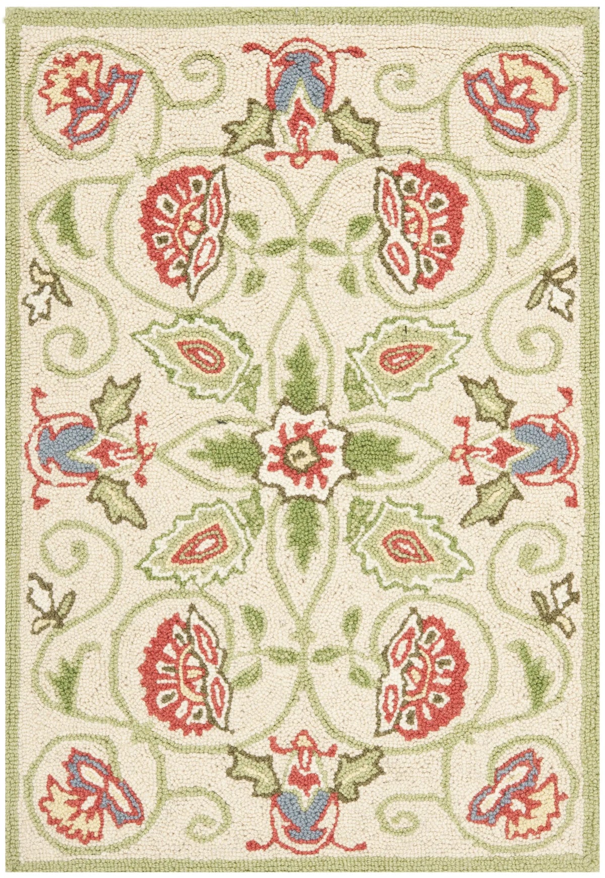 Safavieh Chelsea 1'-8" x 2'-6" Rug in Beige / Green