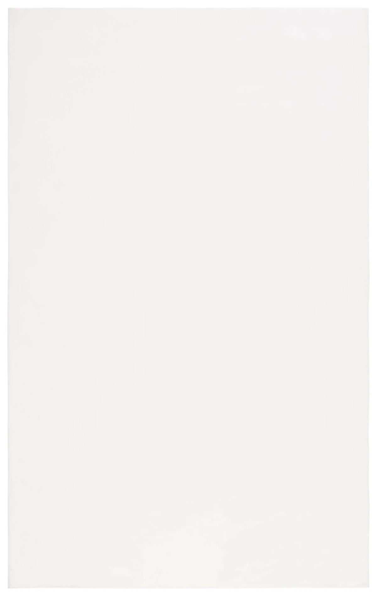 Safavieh Faux Rabbit Fur 4'-0" x 6'-0" Rug in Ivory