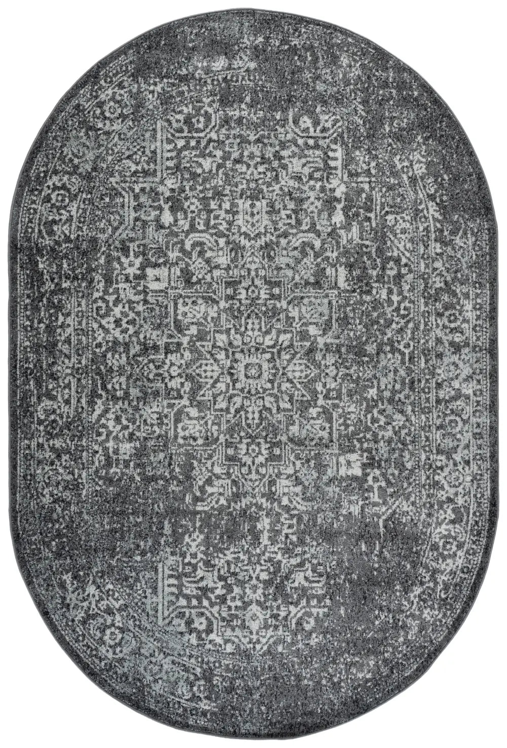 Safavieh Evoke 6'-0" x 8'-0" Rug in Grey / Ivory