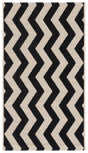 Safavieh Courtyard 2'-0" x 3'-7" Rug in Black / Beige