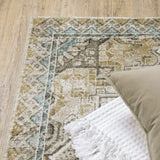 Oriental Weavers Sphinx Venice 1104W Grey/ Blue Rugs - corner detail
