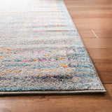 Safavieh Madison 6'-0" x 9'-0" Rug in Light Grey / Fuchsia