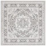 Safavieh Cabana 6'-7" x 6'-7" Rug in Grey / Ivory