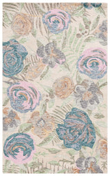 Safavieh Blossom 4'-0" x 6'-0" Rug in Green / Pink