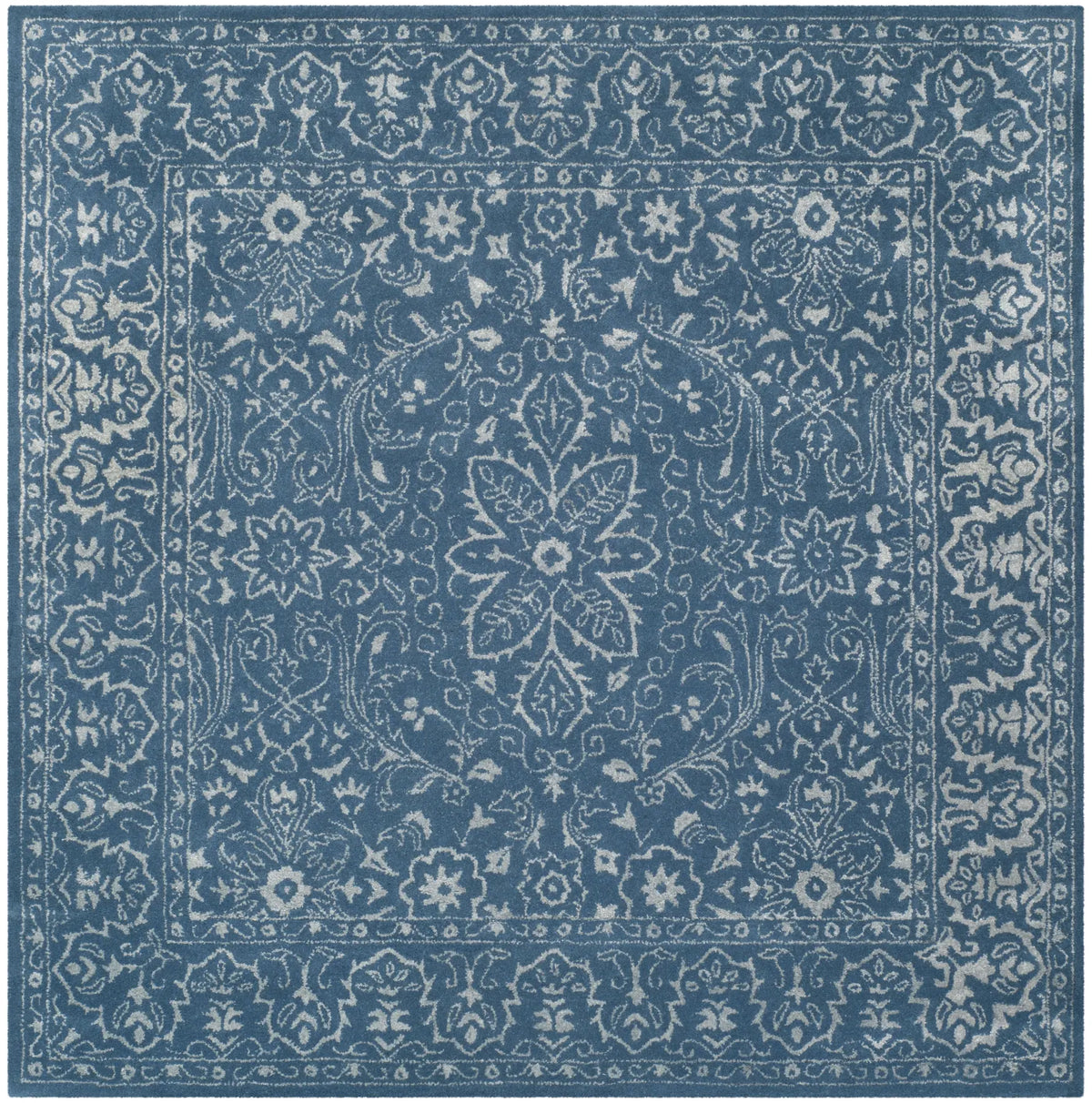 Safavieh Glamour 6'-0" x 6'-0" Rug in Grey / Blue