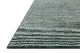 Loloi Sunday SUN-01 Ocean / Ivory Hand Tufted Rug - rug corner