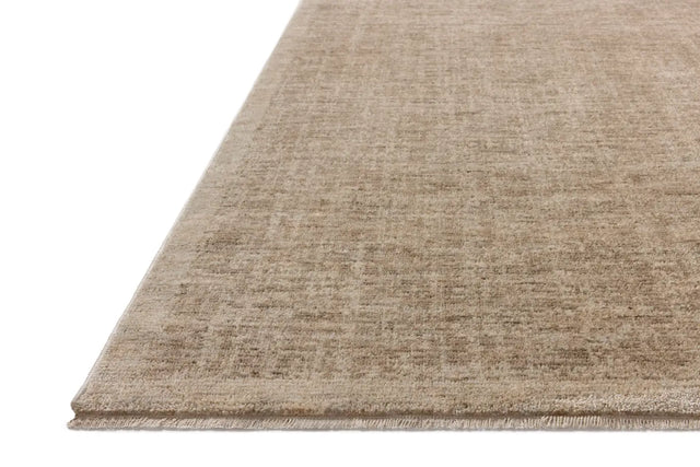 Loloi Winston WIT-01 Taupe / Bone Rug - rug corner