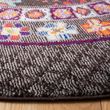 Safavieh Monaco 6'-7" x 6'-7" Rug in Brown / Multi