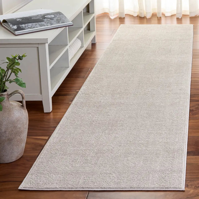 Safavieh Reflection 2'-3" x 8'-0" Rug in Ivory / White