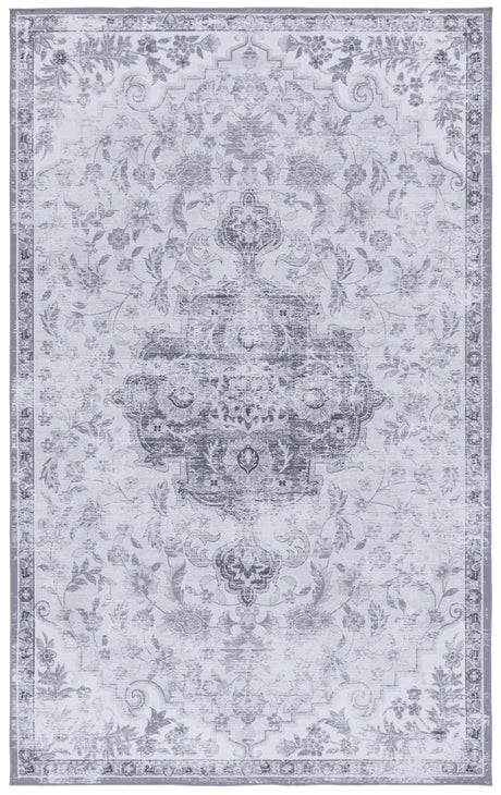 Safavieh Tucson 4'-0" x 6'-0" Rug in Light Grey / Grey