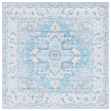 Safavieh Arizona 6'-0" x 6'-0" Rug in Grey / Turquoise