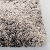 Safavieh Iceland Shag 4'-0" x 6'-0" Rug in Cream / Grey