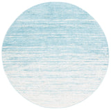 Safavieh Adirondack 10'-0" x 10'-0" Rug in Aqua / Ivory
