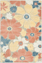 Nourison Aloha ALH42 Machine Made Rose Rug