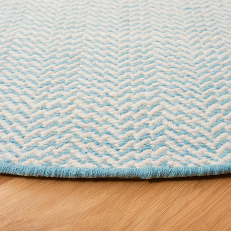 Safavieh Vermont 6'-0" x 6'-0" Rug in Teal / Ivory