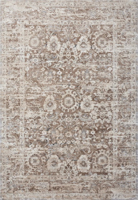 Loloi Theory Thy-06 Mocha/Natural Rugs - main flat