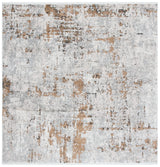 Safavieh Shivan 6'-7" x 6'-7" Rug in Grey / Gold