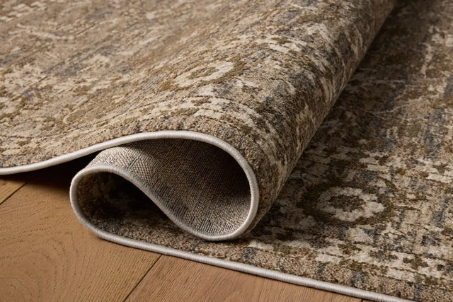 Loloi Haywood HYD-02 Pebble / Charcoal Rug - pile height