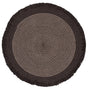 Safavieh Braided 5'-0" x 5'-0" Rug in Brown