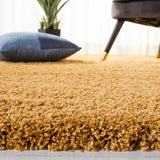 Safavieh Hudson Shag 4'-0" x 6'-0" Rug in Gold