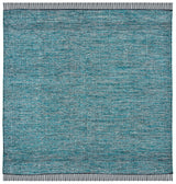 Safavieh Montauk 6'-0" x 6'-0" Rug in Turquoise / Black
