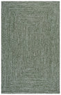 Safavieh Braided 4'-0" x 6'-0" Rug in Dark Green