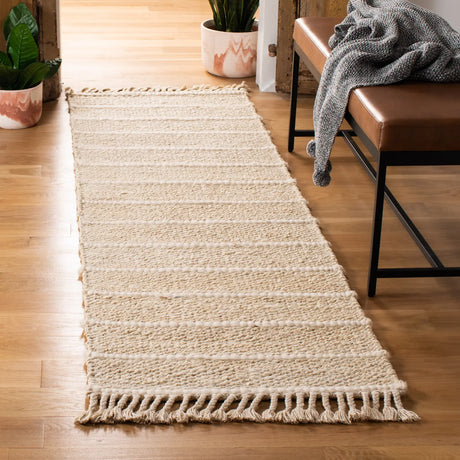 Safavieh Natural Fiber 2'-3" x 8'-0" Rug in Ivory / Ivory