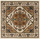 Safavieh Summit 6'-7" x 6'-7" Rug in Ivory / Ivory