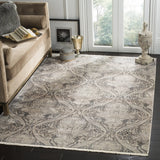 Safavieh Vintage Persian 4'-0" x 6'-0" Rug in Grey / Charcoal