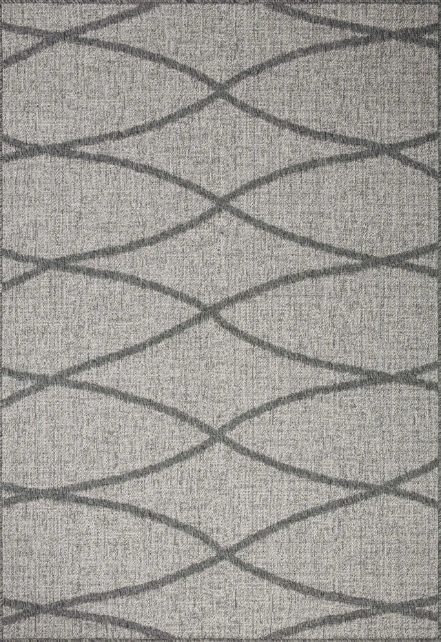 Loloi Rainier Rai-07 Dove/Grey Rug - main flat