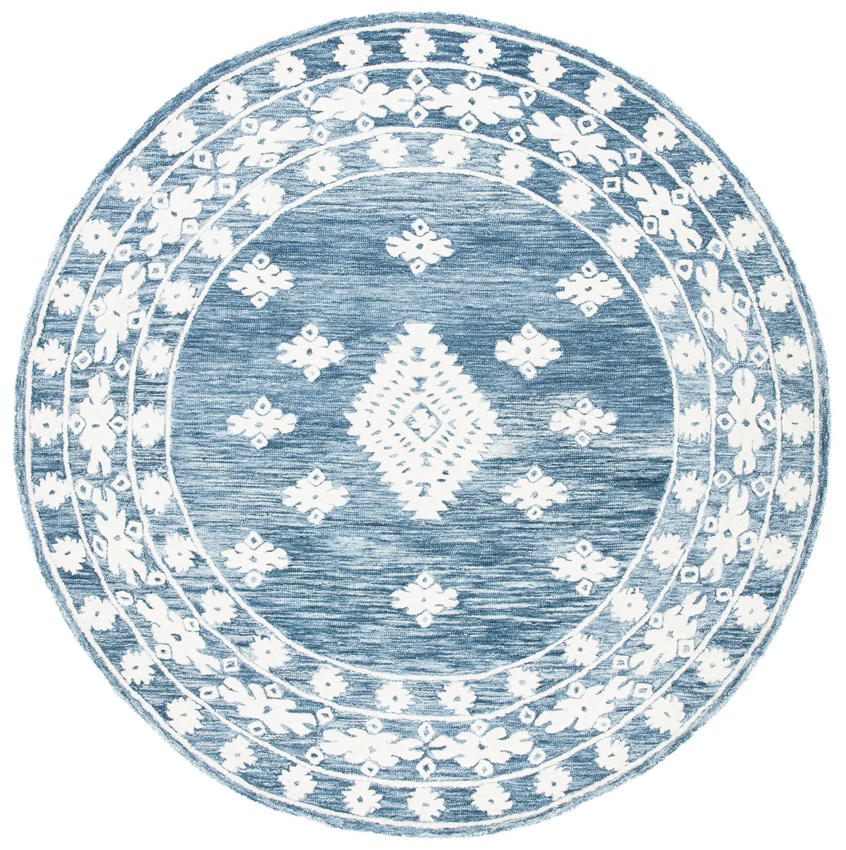 Safavieh Aspen 7'-0" x 7'-0" Rug in Navy / Ivory