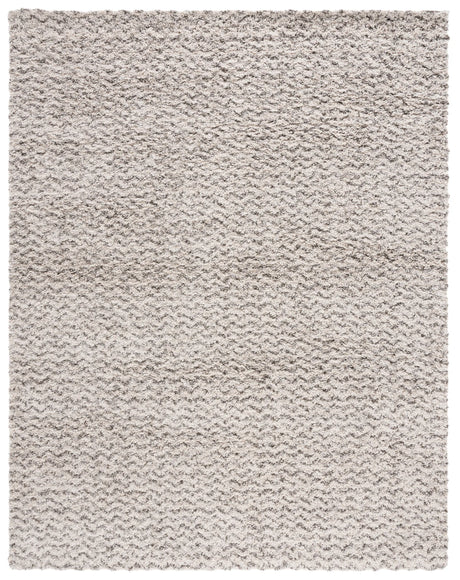 Safavieh Hudson Shag 10'-0" x 14'-0" Rug in Ivory / Grey
