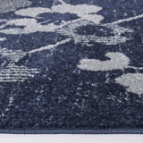 Safavieh Adirondack 4'-0" x 6'-0" Rug in Navy / Silver