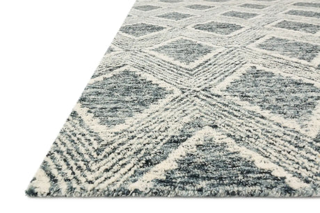 Loloi Kopa Ko-07 Ink/Ivory Rug - rug corner