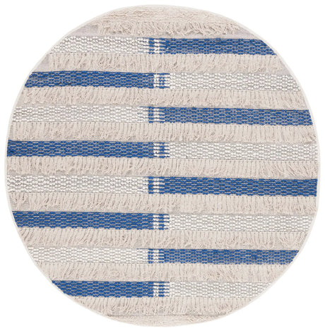 Safavieh Natura 6'-0" x 6'-0" Rug in Beige / Navy