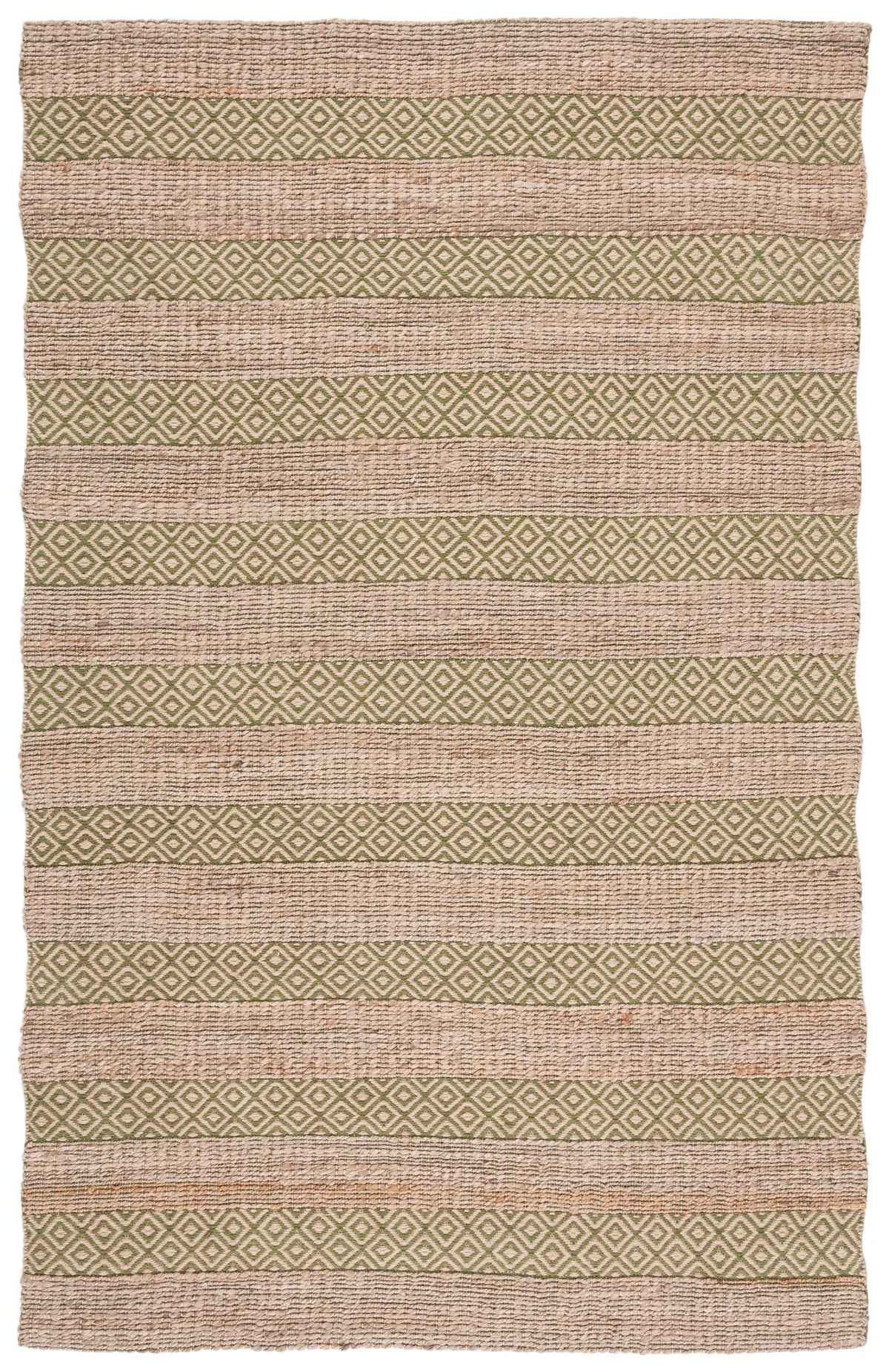 Safavieh Natural Fiber 4'-0" x 6'-0" Rug in Green / Natural