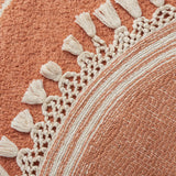 Safavieh Easy Care 3'-0" x 3'-0" Rug in Rust / Ivory