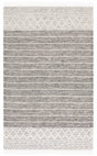 Safavieh Vermont 4'-0" x 6'-0" Rug in Black / Ivory